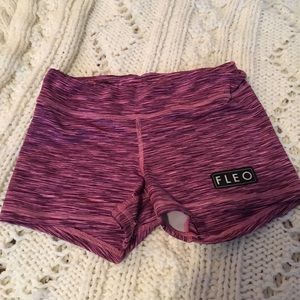 Pink Fleo shorts